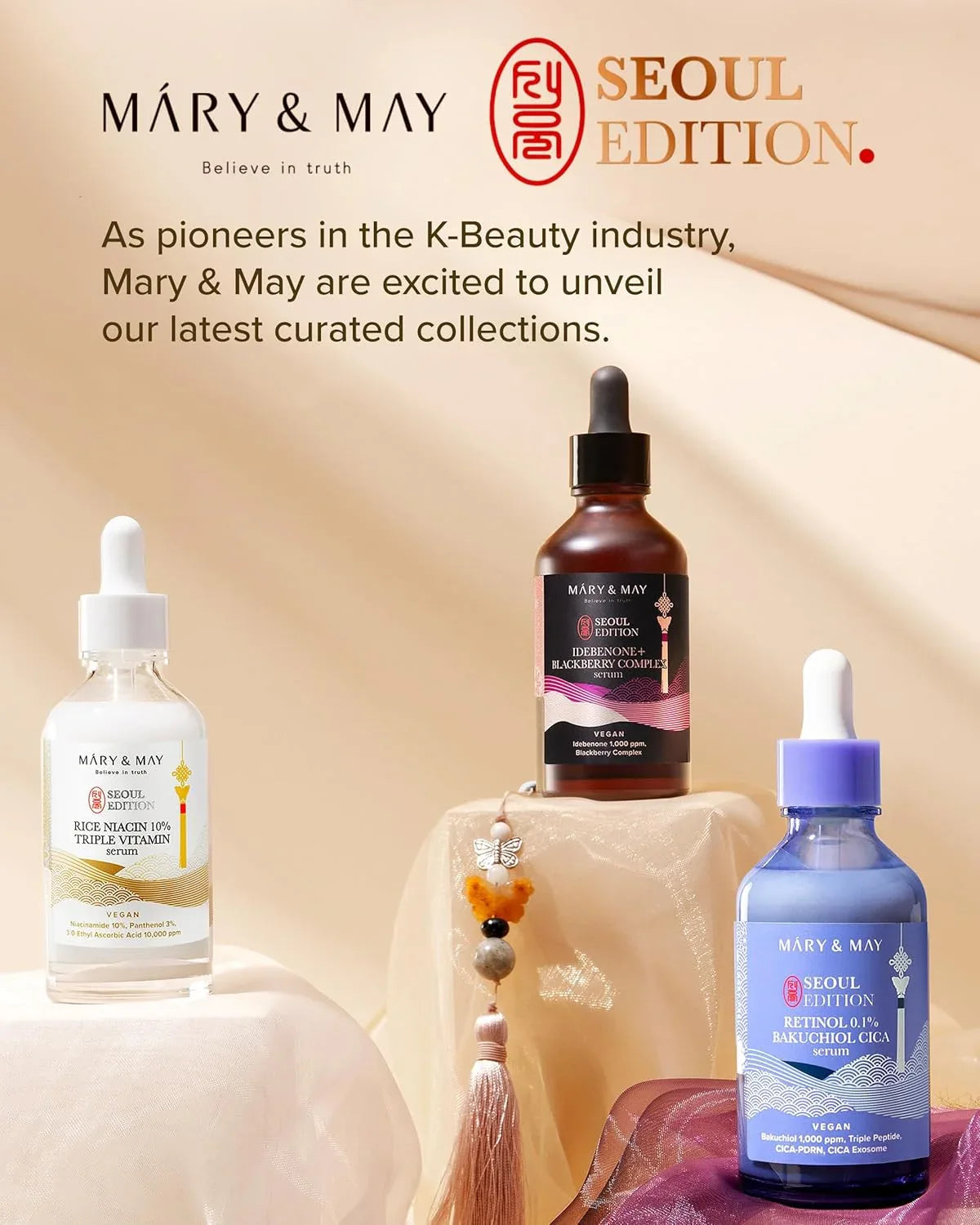 MARY & MAY | Rice Niacin 10 % Triple Vitamin Serum - 80 ml - InternationalCosmetic