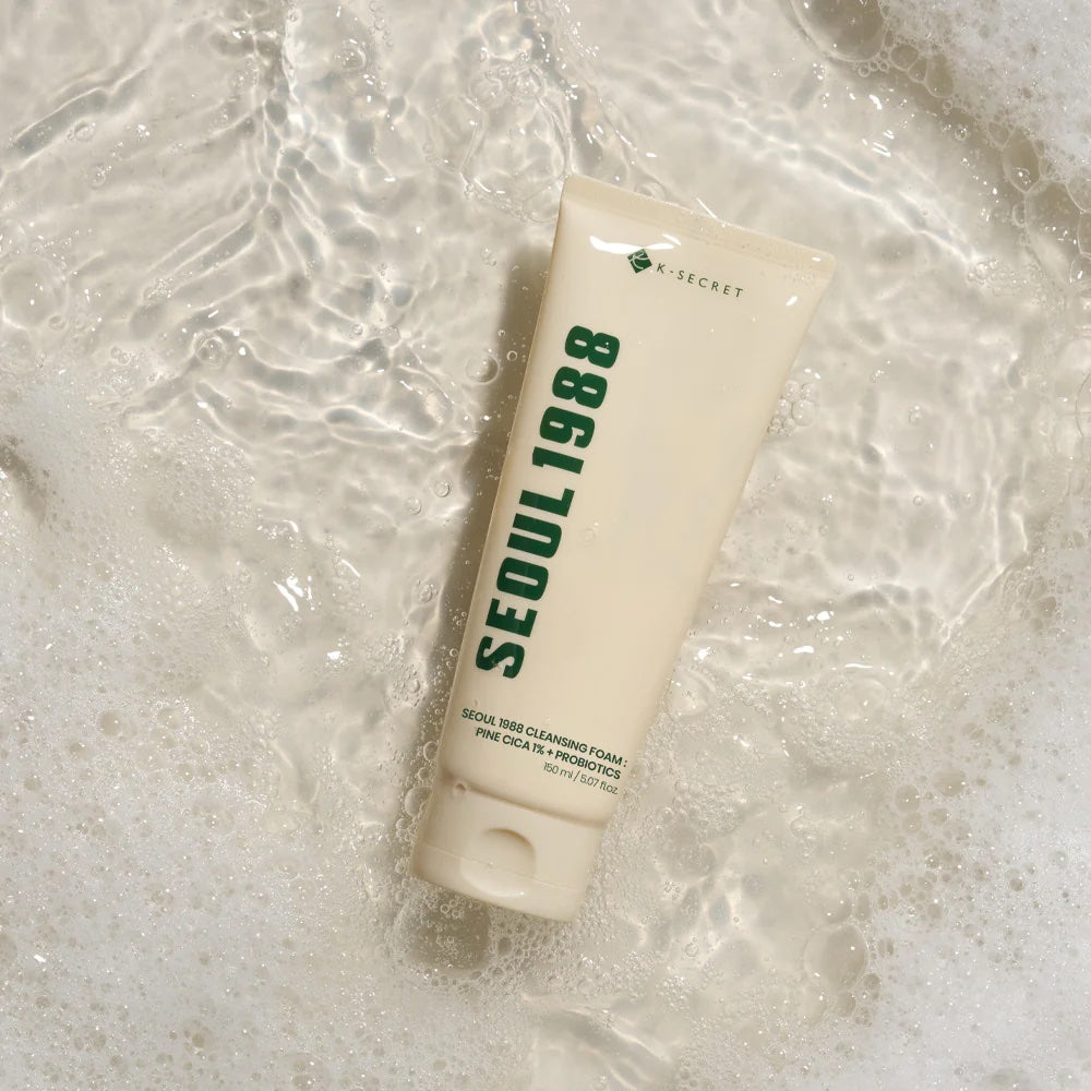 K-SECRET | Seoul 1988 Cleansing Foam Pine Cica 1% + Probiotics - 150ml