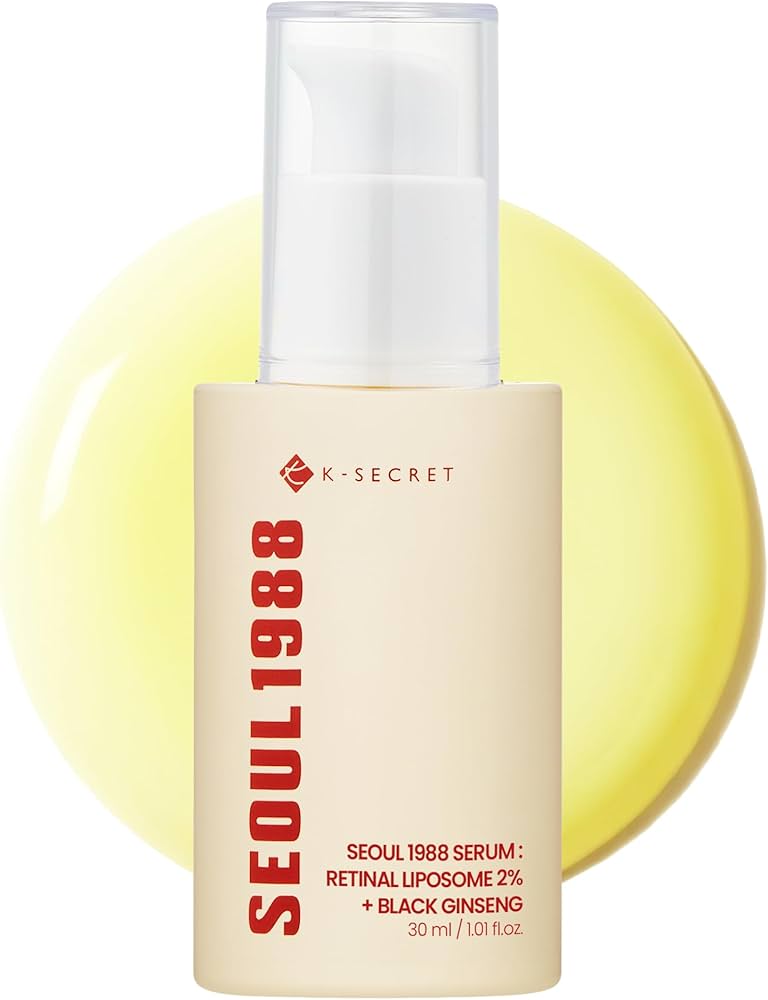 K-SECRET | Seoul 1988 Serum Retinal Liposome 2% + Black Ginseng - 30 ml