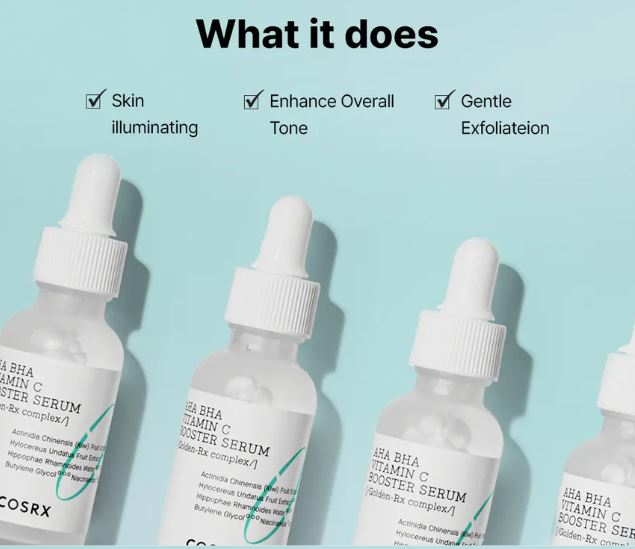 COSRX | AHA BHA Vitamin C Booster Serum - 30ml