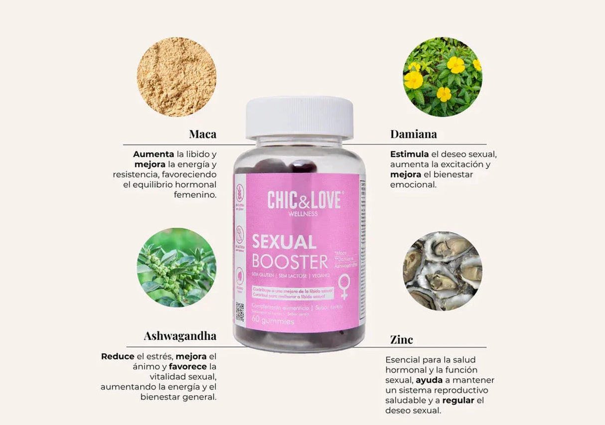 CHIC & LOVE | Sexual Booster Gummies Mujer