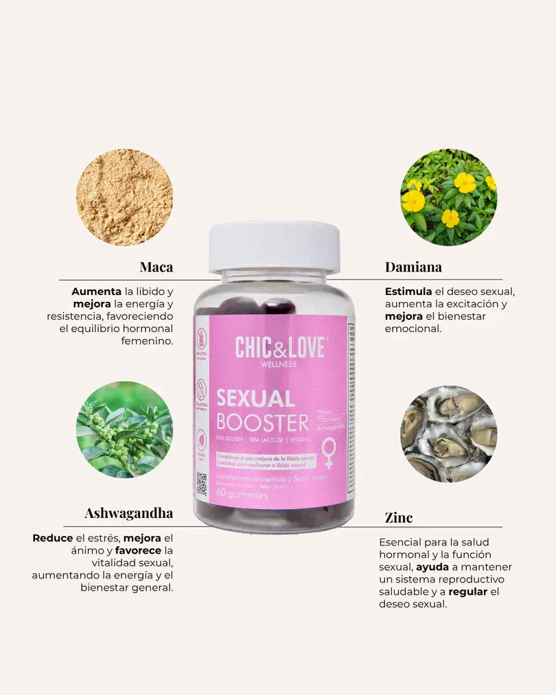 CHIC & LOVE | Sexual Booster Gummies Mujer - InternationalCosmetic