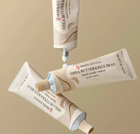 MARY & MAY | Shea Butter & Rice Bran Hand Cream - 50 ml - InternationalCosmetic