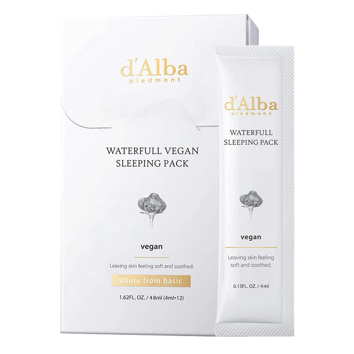 D'ALBA| Waterfull Vegan Sleeping Pack - 48ml