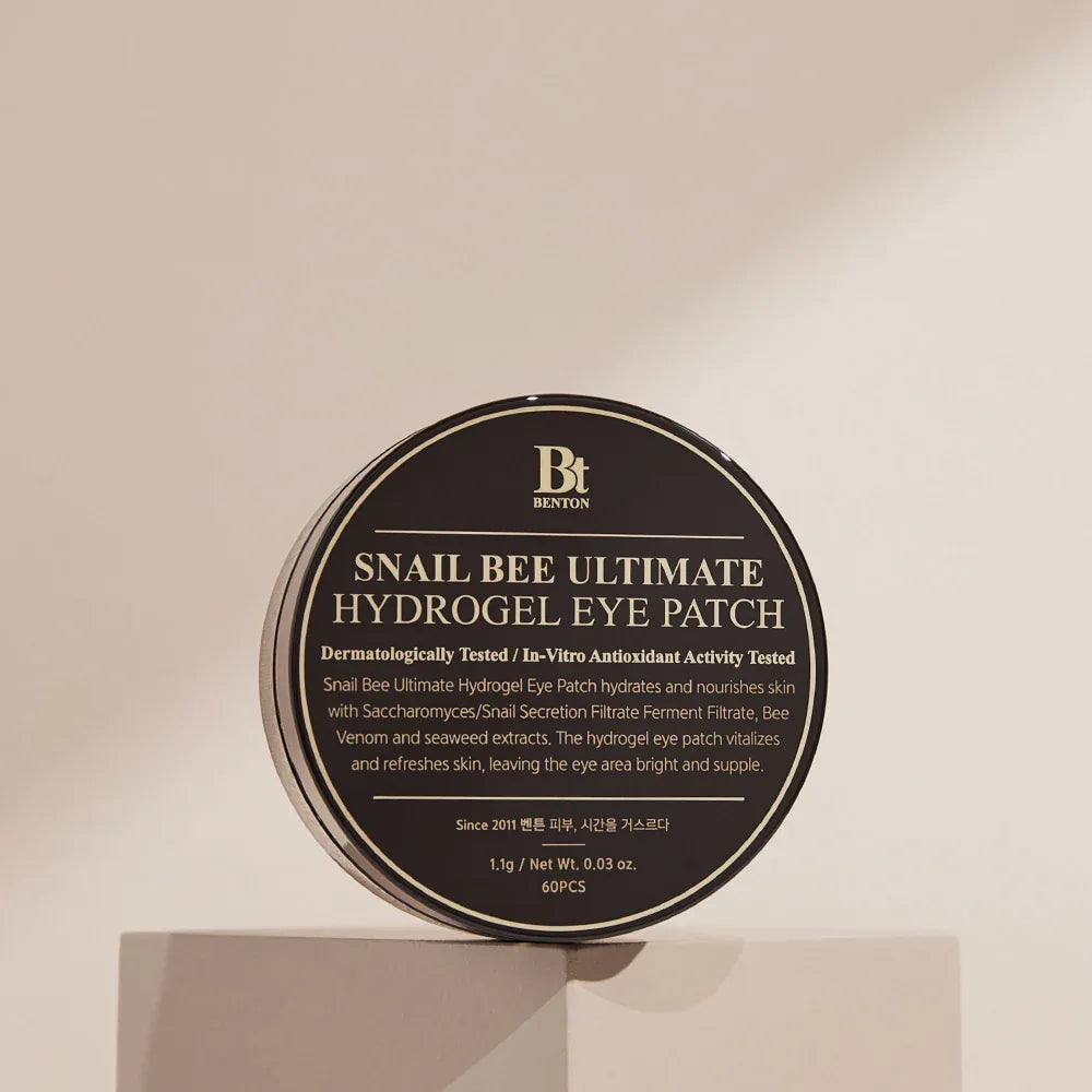 BENTON | Snail Bee Ultimate Hydrogel Eye Patch - 50gr - InternationalCosmetic