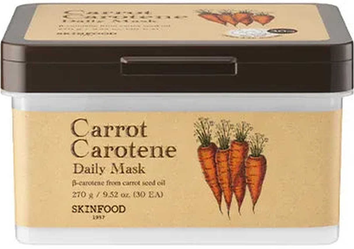 SKINFOOD | Carrot Carotene Daily Mask - 30ud