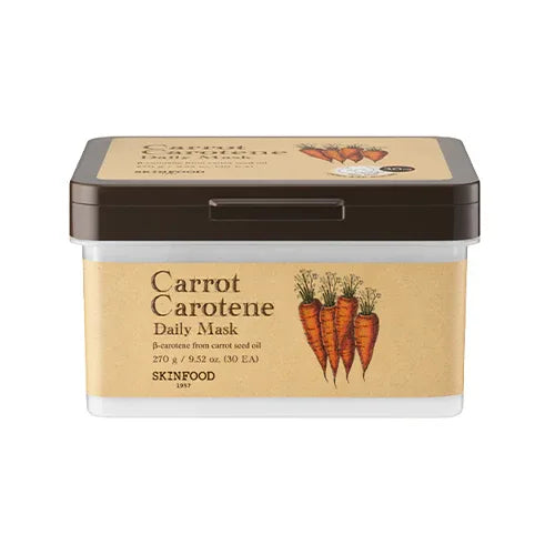 SKINFOOD | Carrot Carotene Daily Mask - 30ud - InternationalCosmetic