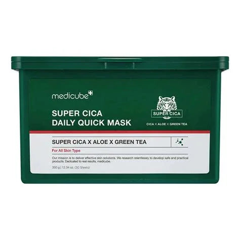 MEDICUBE | Super CICA Daily Quick Mask - 30 ud - InternationalCosmetic