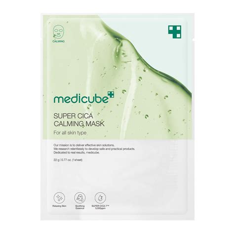 MEDICUBE | Super CICA Calming Mask - 1 ud