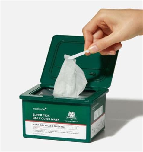 MEDICUBE | Super CICA Daily Quick Mask - 30 ud