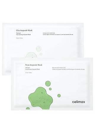 The Real Cica Calming Ampoule Mask 5uds