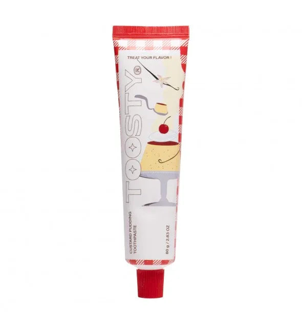 TOOSTY | Custard Pudding Toothpaste - 80ml - InternationalCosmetic