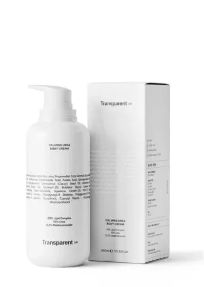 TRANSPARENT LAB | Calming Urea Body Cream - 400ml - InternationalCosmetic