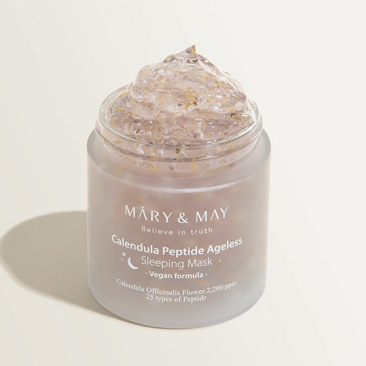 MARY & MAY | Vegan Calendula Peptide Ageless Sleeping Mask - 110 gr