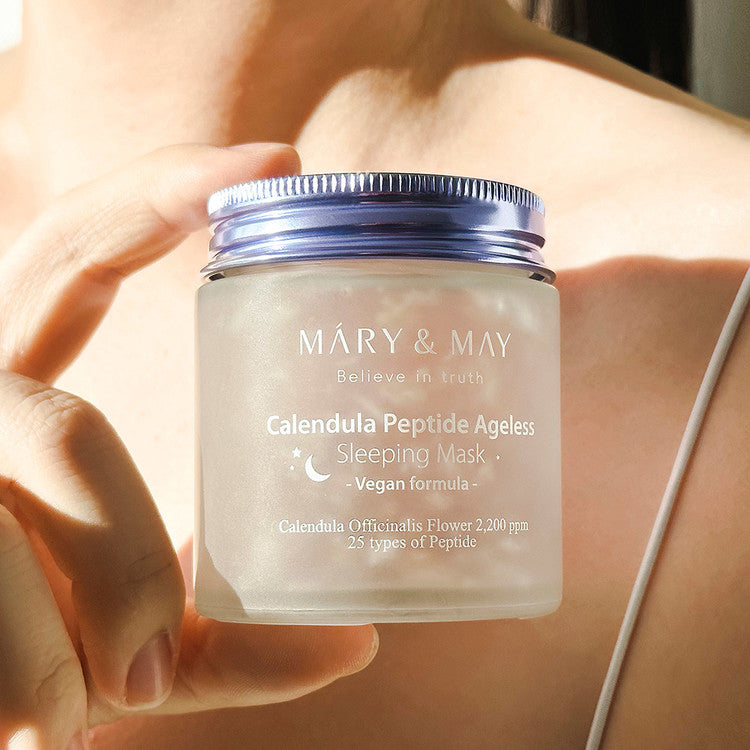 MARY & MAY | Vegan Calendula Peptide Ageless Sleeping Mask - 110 gr