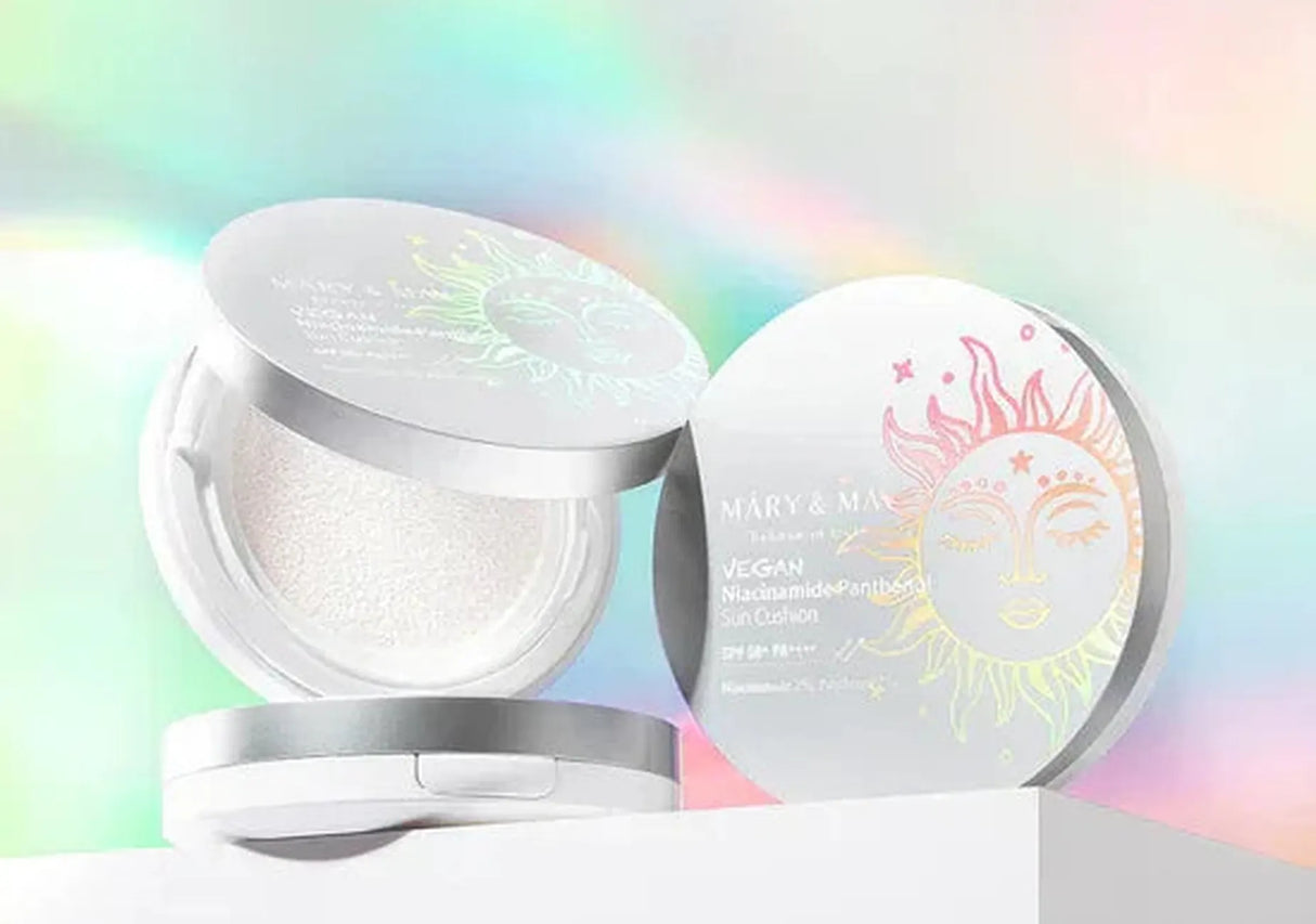 MARY & MAY | Vegan Niacinamide Panthenol Sun Cushion SPF50+ - 25 gr