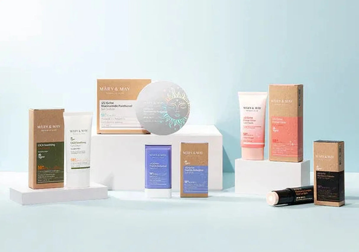 MARY & MAY | Vegan Niacinamide Panthenol Sun Cushion SPF50+ - 25 gr