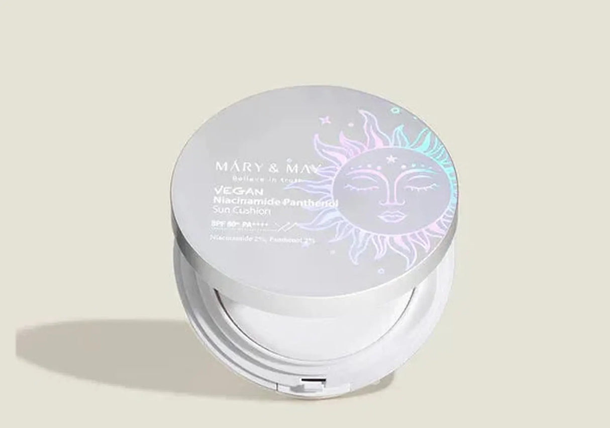 MARY & MAY | Vegan Niacinamide Panthenol Sun Cushion SPF50+ - 25 gr
