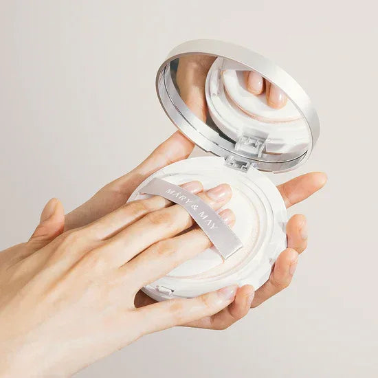 MARY & MAY | Vegan Niacinamide Panthenol Sun Cushion SPF50+ - 25 gr - InternationalCosmetic