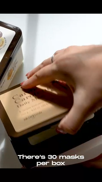 Carrot Carotene Daily Mask (30 pcs)