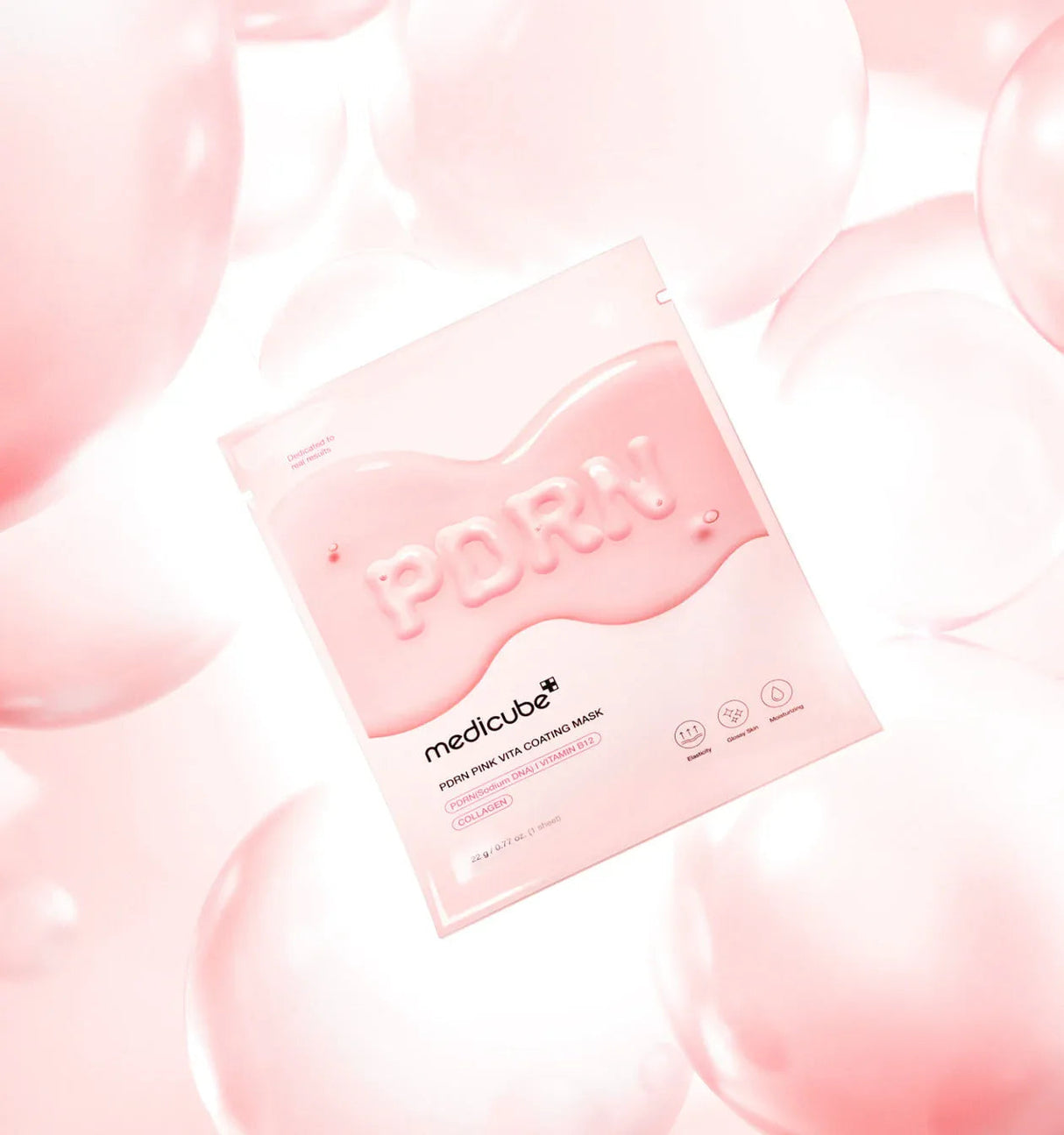 MEDICUBE | PDRN Pink Vita Coating Mask - 1 ud - InternationalCosmetic