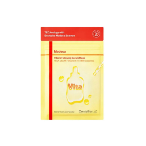 CENTELLIAN 24 Madeca Vitamin Glowing Serum Mask pack de 7