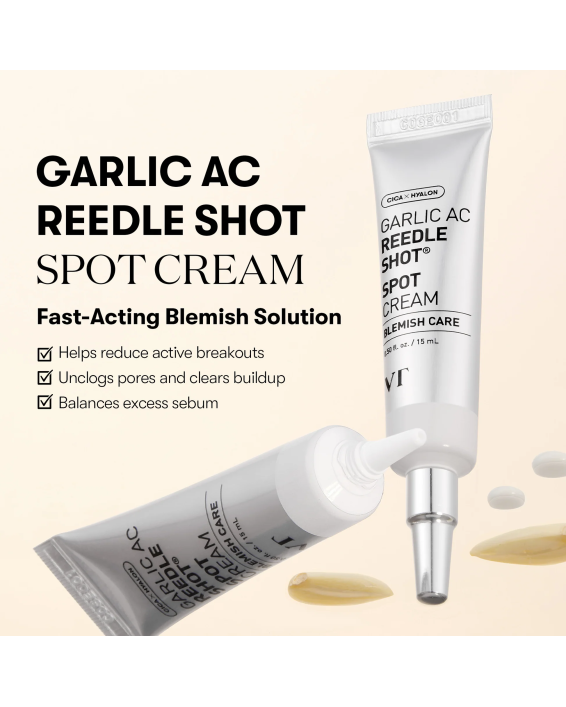 VT COSMETICS | Garlic AC Reedle Shot Spot Cream - 15ml