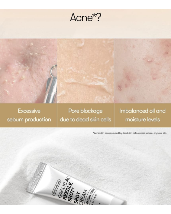 VT COSMETICS | Garlic AC Reedle Shot Spot Cream - 15ml