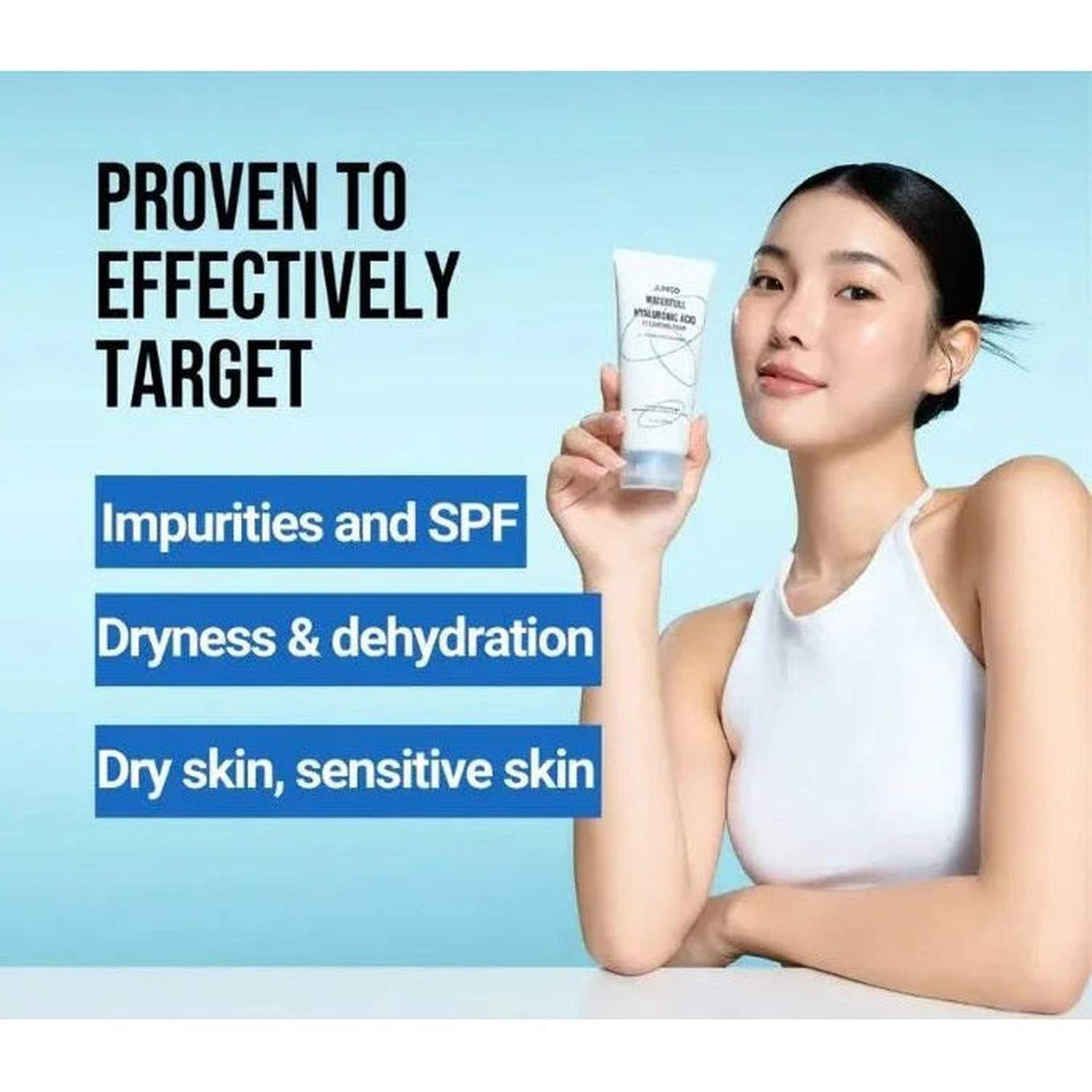 JUMISO | Waterfull Hyaluronic Acid Cleansing Foam Mini - 20 ml - InternationalCosmetic