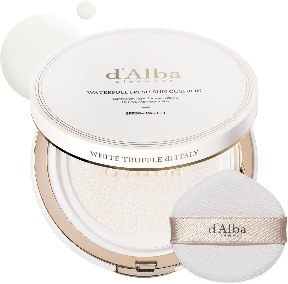 D'ALBA| Waterfull Fresh Sun Cushion SPF 50+ PA++++ - 25gr