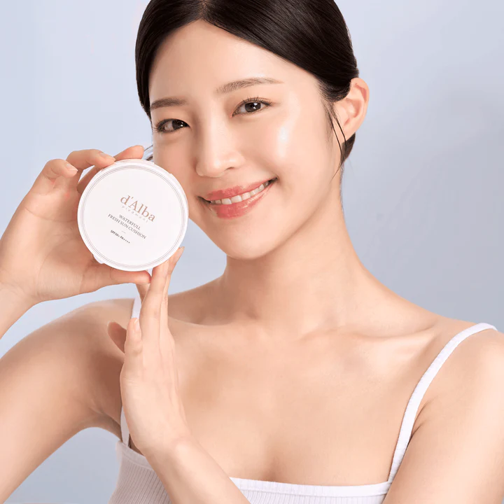 D'ALBA| Waterfull Fresh Sun Cushion SPF 50+ PA++++ - 25gr
