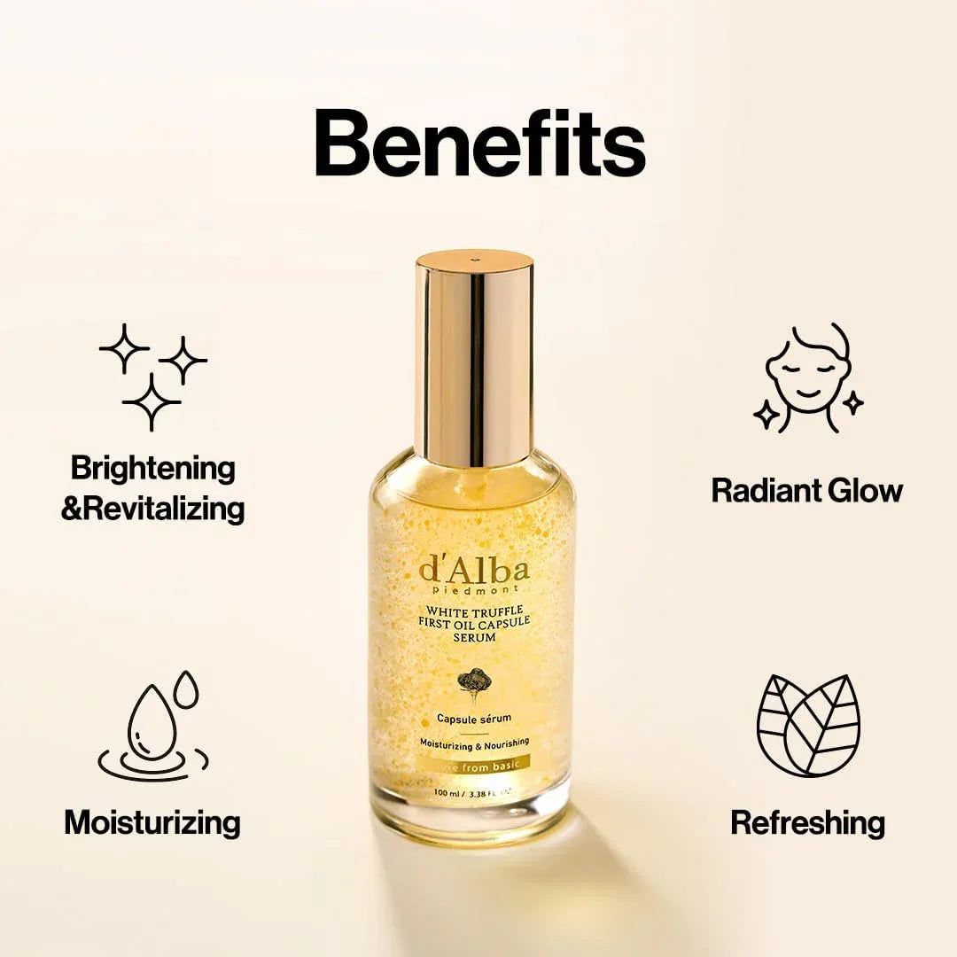D'ALBA| Vita Toning Capsule Serum - 100ml - InternationalCosmetic