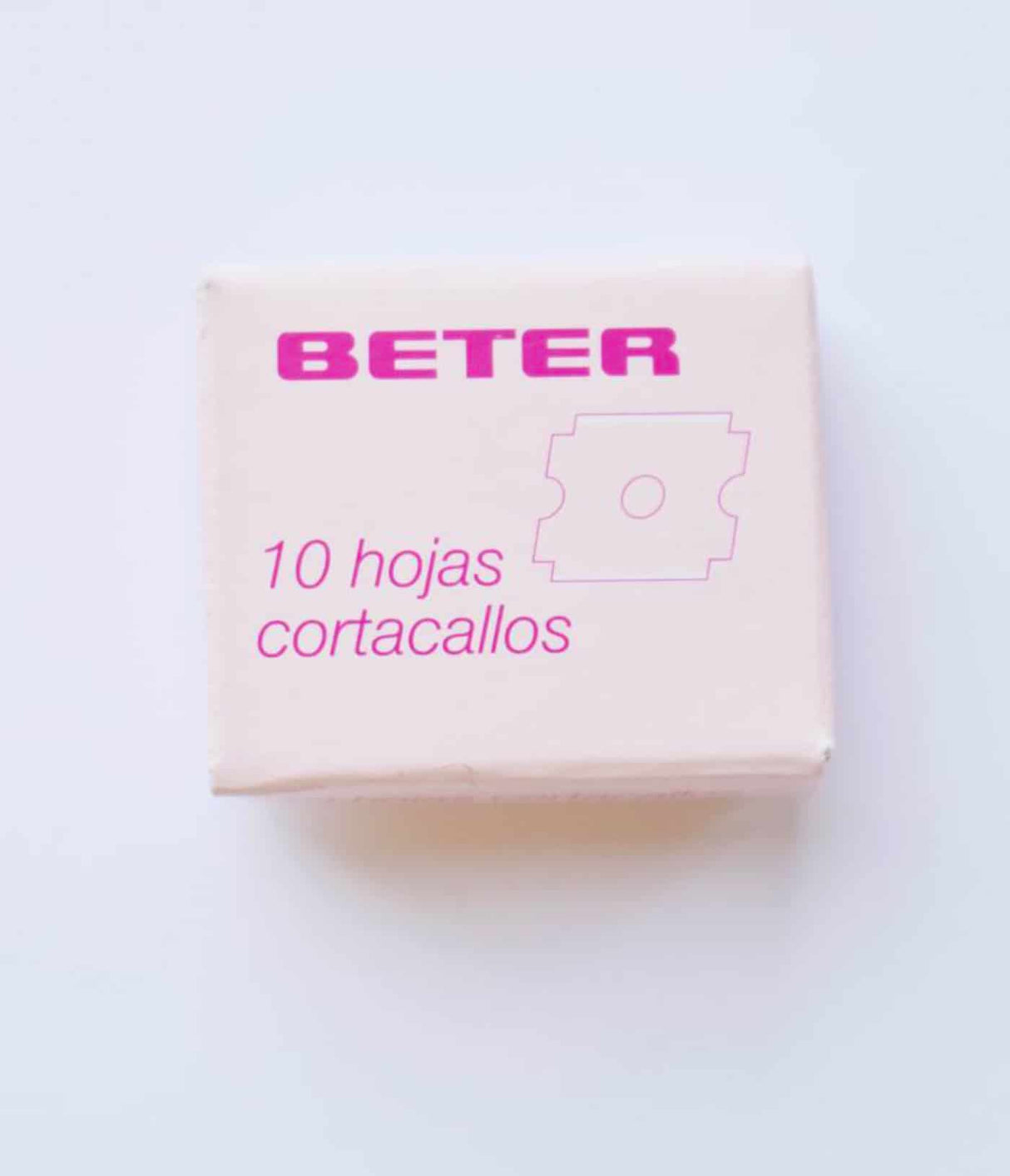 10 Hojas Repuesto Cortacallos de Beter