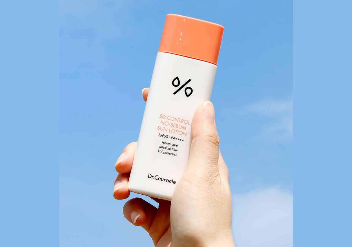 DR. CEURACLE | 5α Control No-sebum Sun Lotion SPF50+ - 50ml