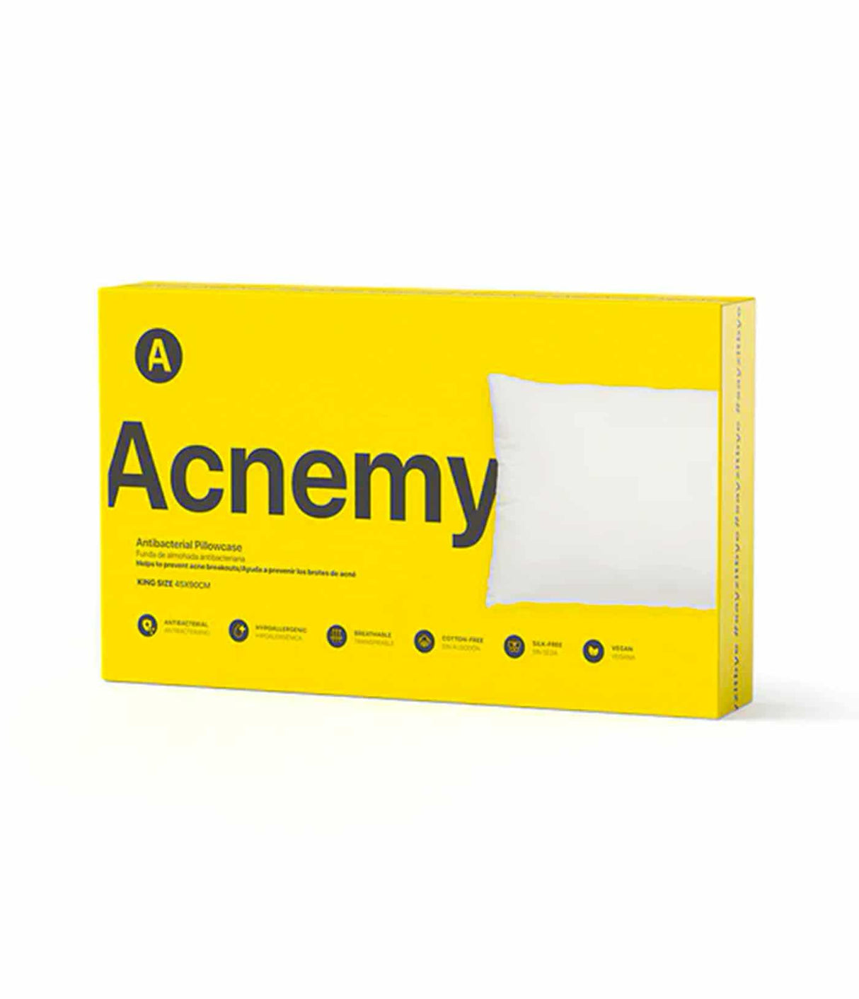 ACNEMY | Funda Almohada Antibacteriana - InternationalCosmetic