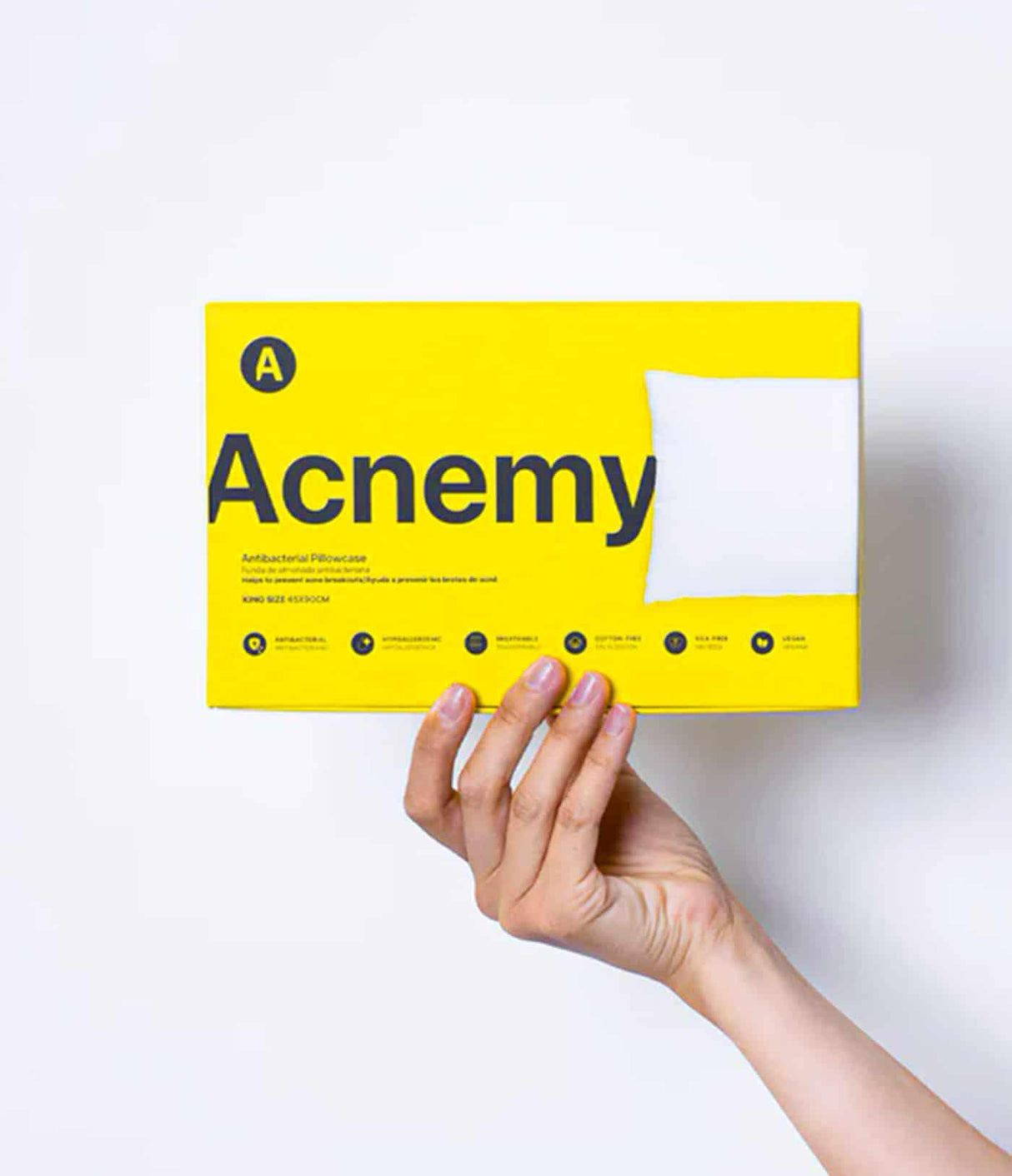 ACNEMY | Funda Almohada Antibacteriana - InternationalCosmetic