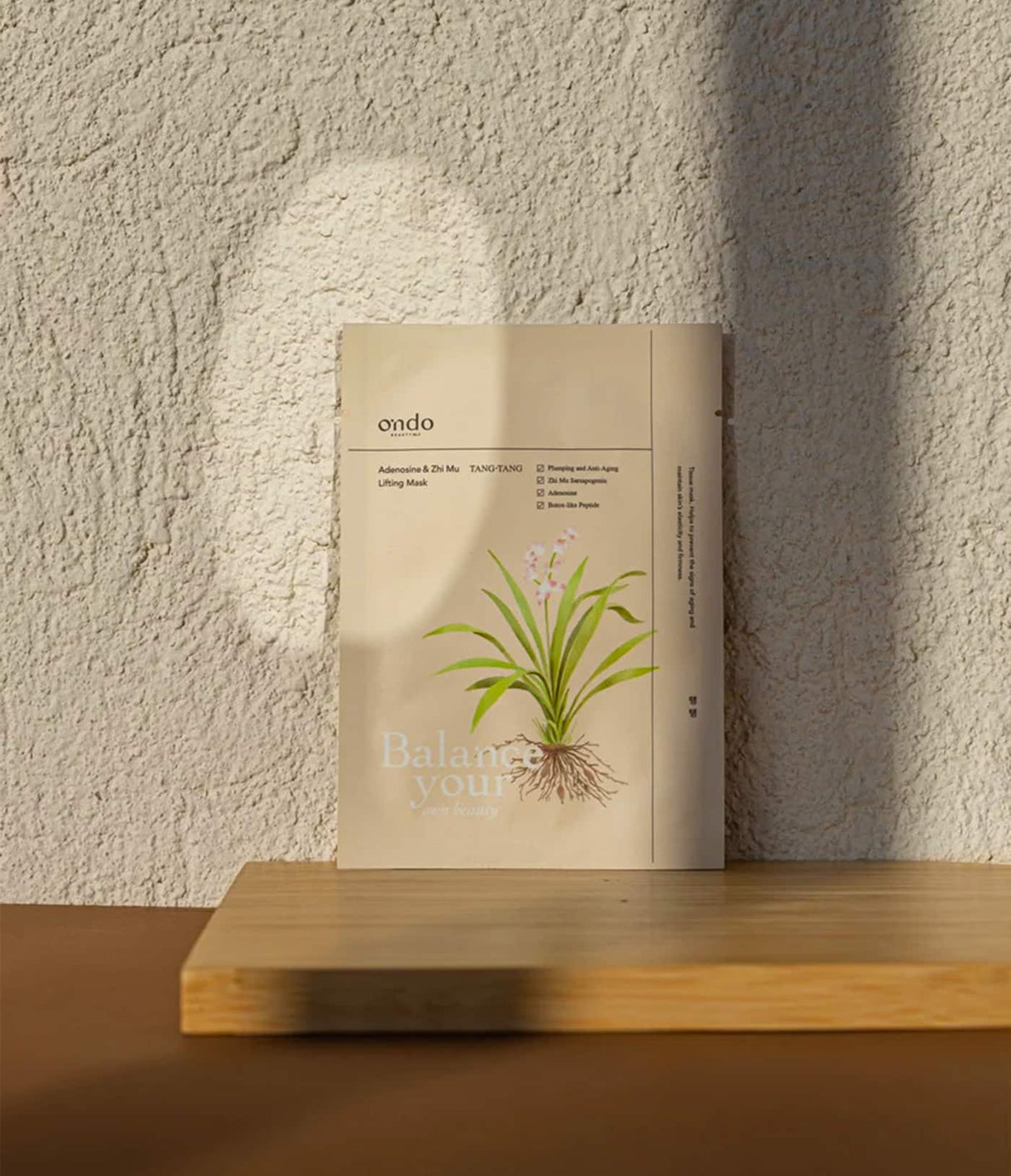 Adenosine & Zhi Mu Lifting Mask de Ondo Beauty 36.5