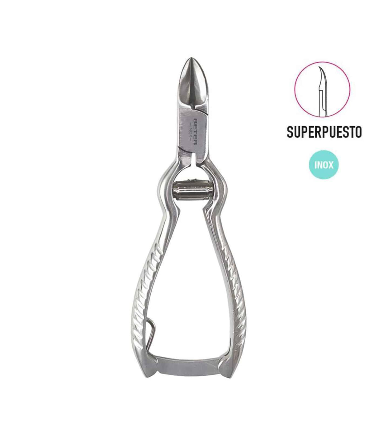 BETER | Alicate Pedicura Inoxidable Muelle Gusanillo - InternationalCosmetic
