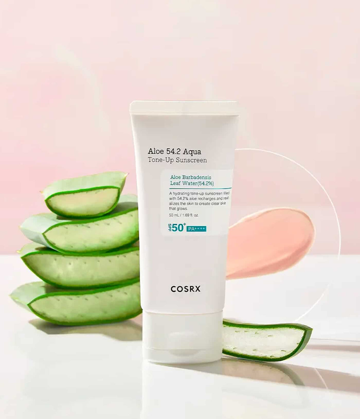 COSRX | Aloe 54.2 Aqua Tone-up Sunscreen SPF50+ - 50ml - InternationalCosmetic