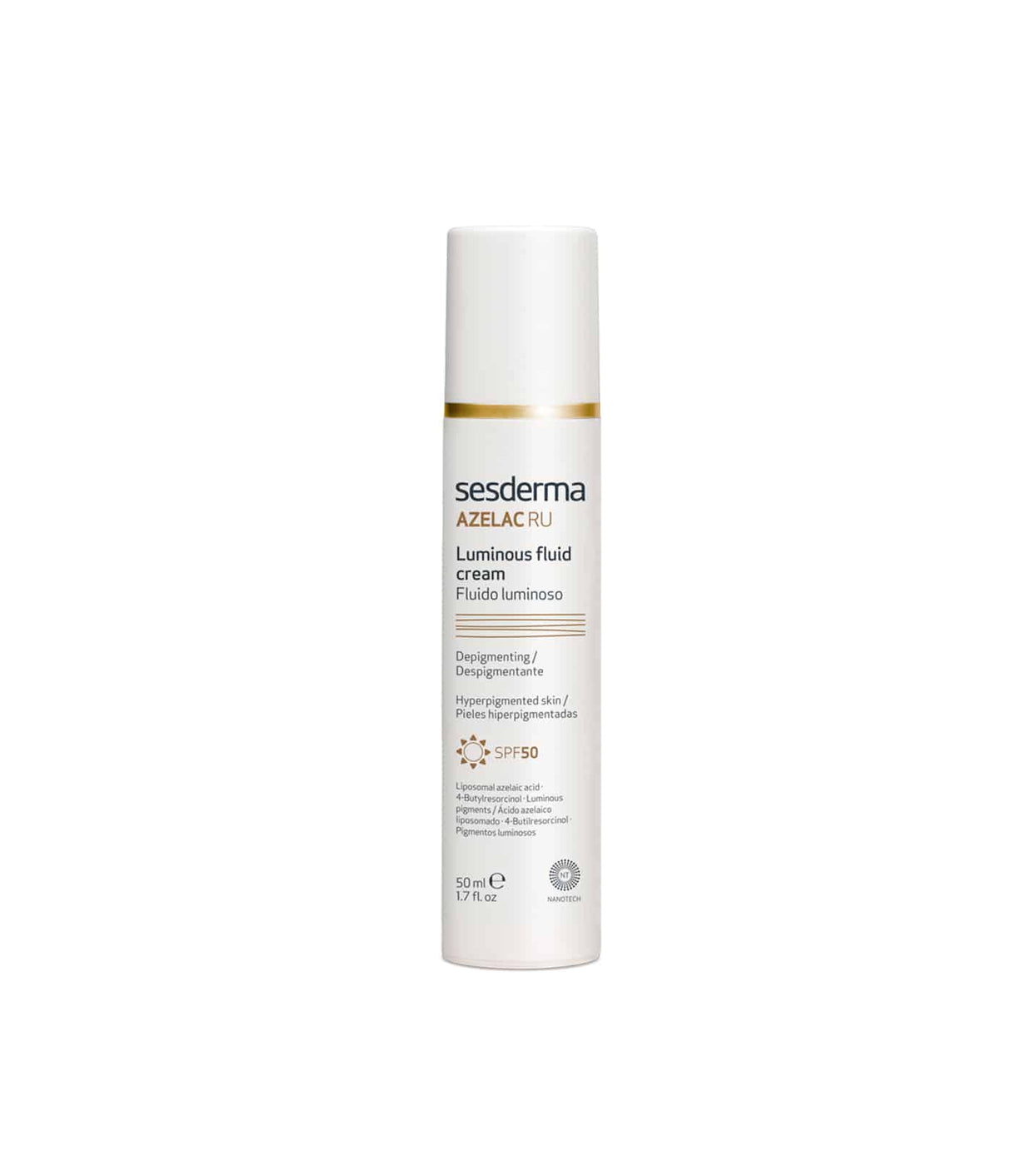 SESDERMA | Azelac RU Luminous Fluid Cream SPF50 - 50ml - InternationalCosmetic