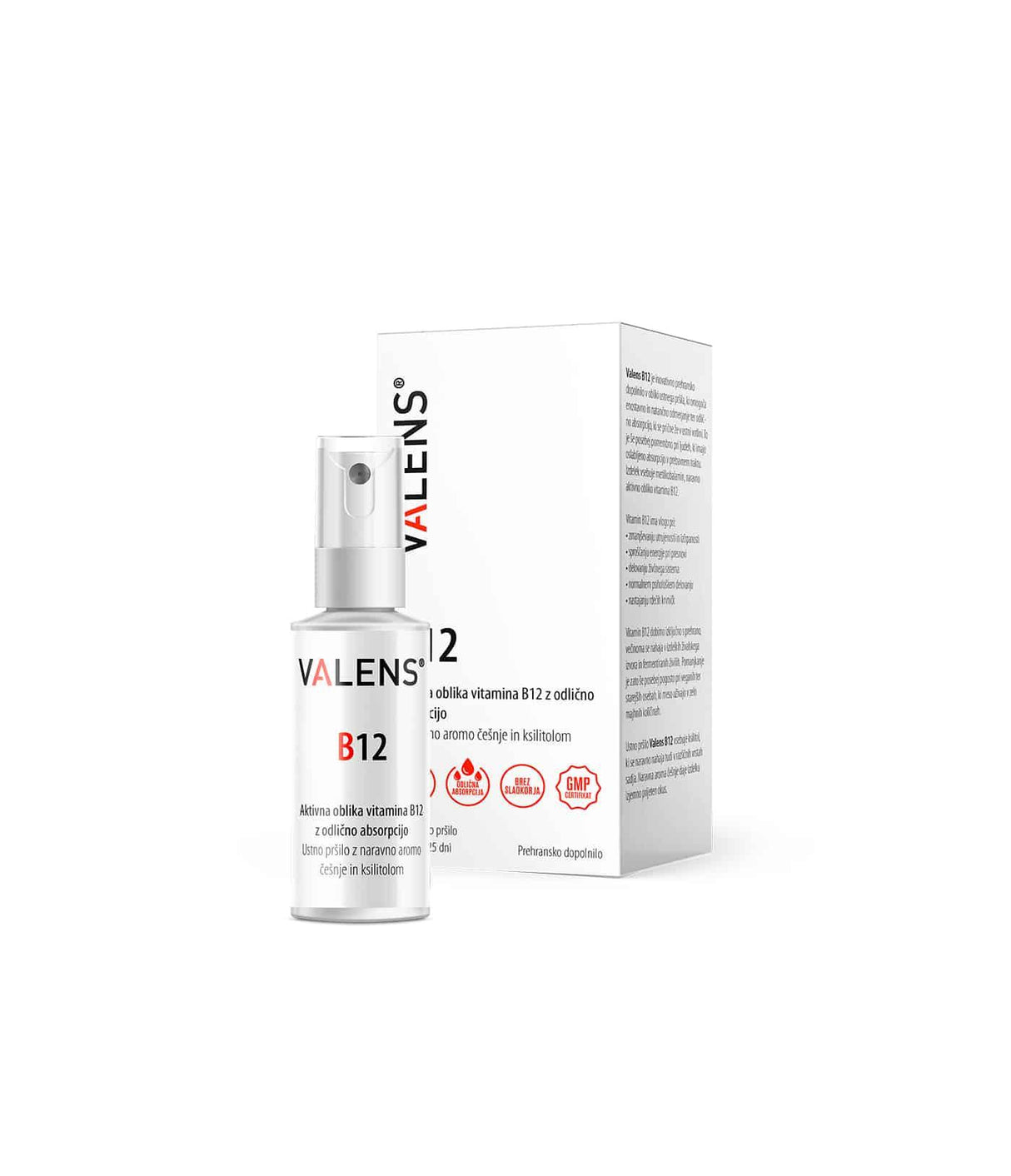VALENS | B12 Oral Spray - 25ml - InternationalCosmetic