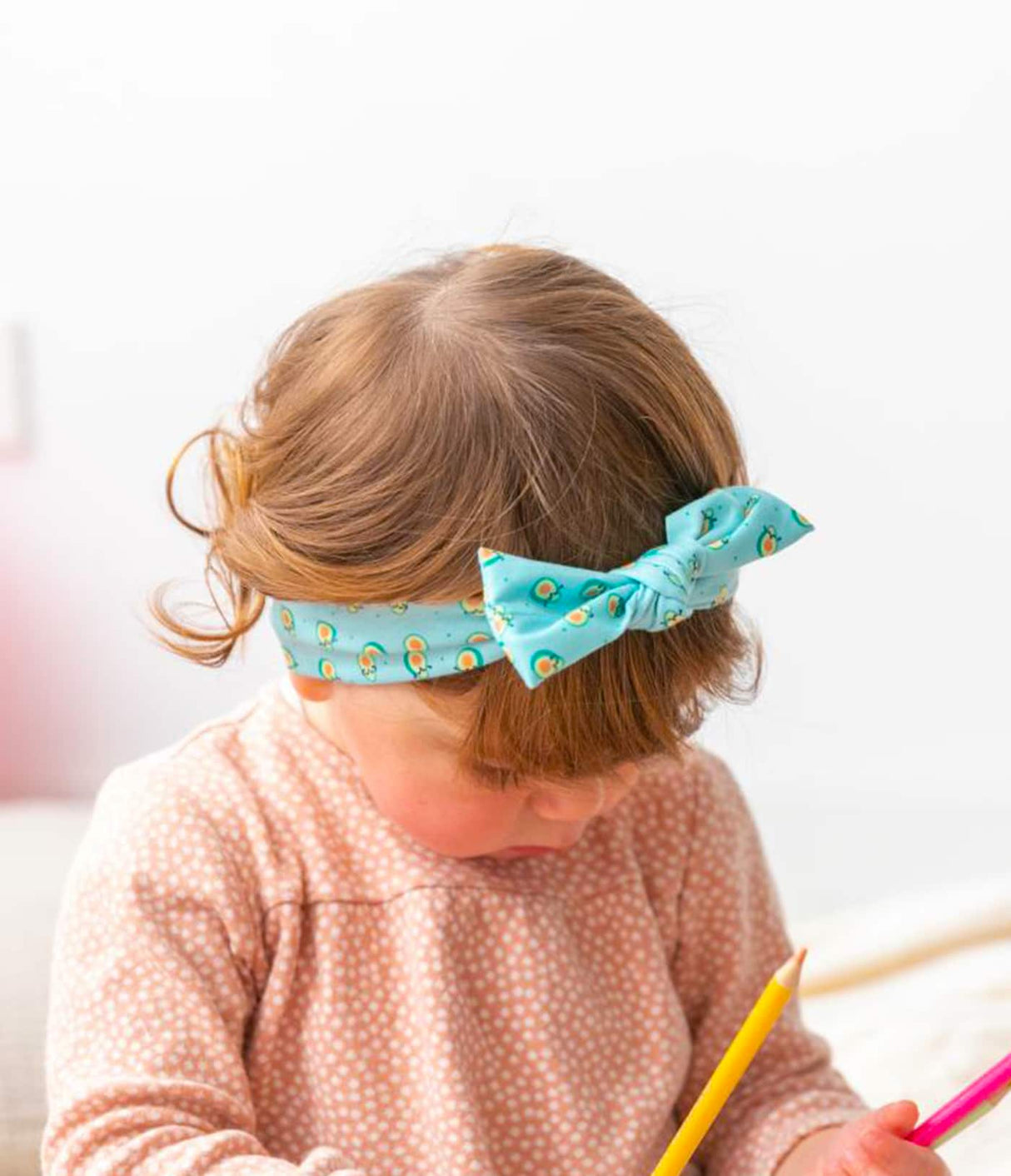 Bandeaux Elástico con Lazo Estampado Avocado de Beter