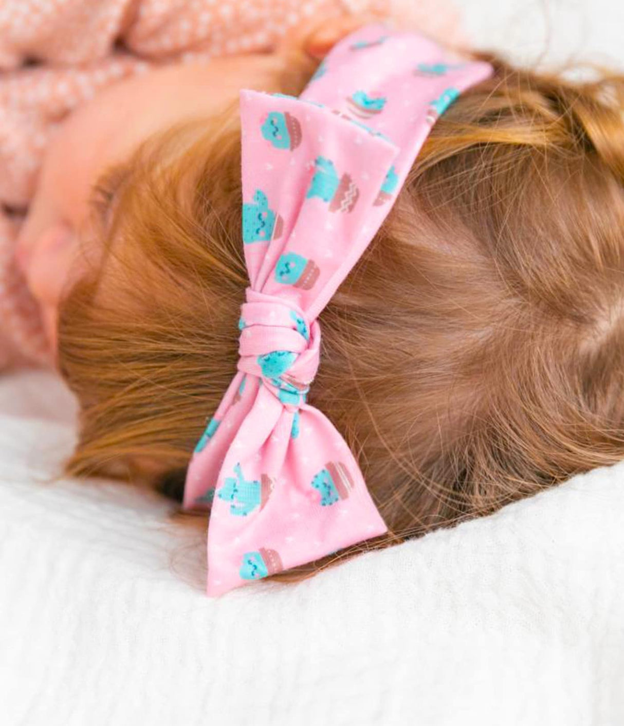 Bandeaux Elástico con Lazo Estampado Cactus de Beter