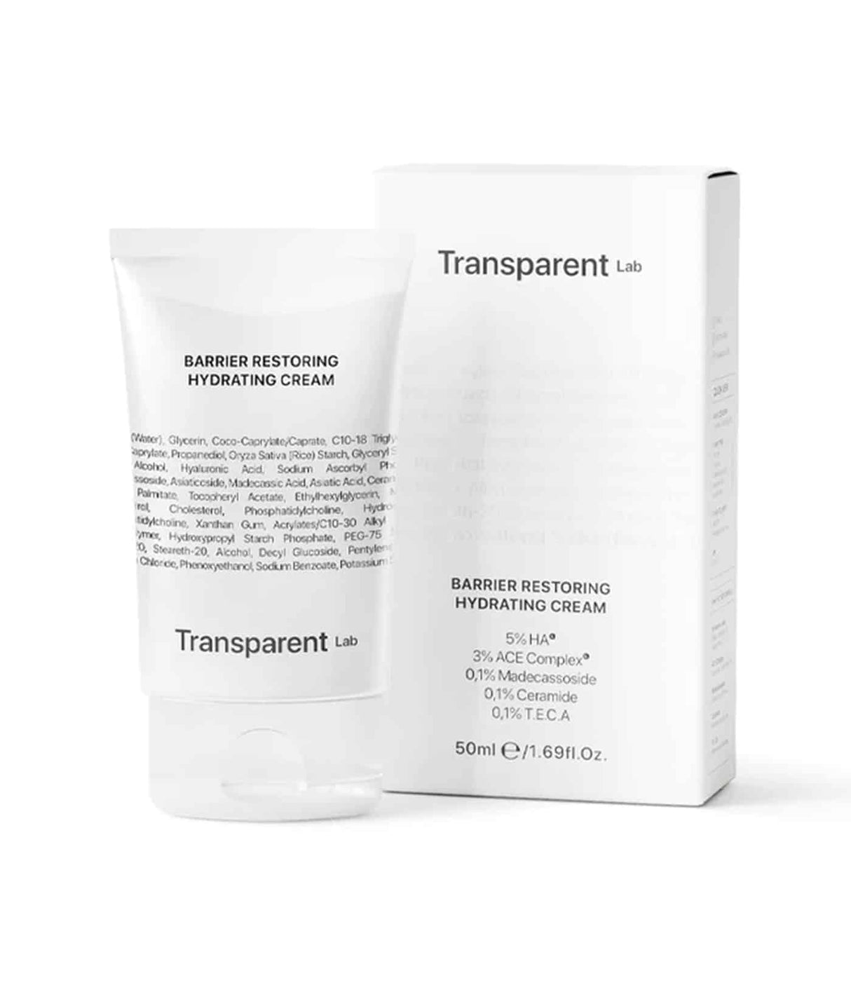 Barrier Restoring Hydrating Cream de Transparent Lab