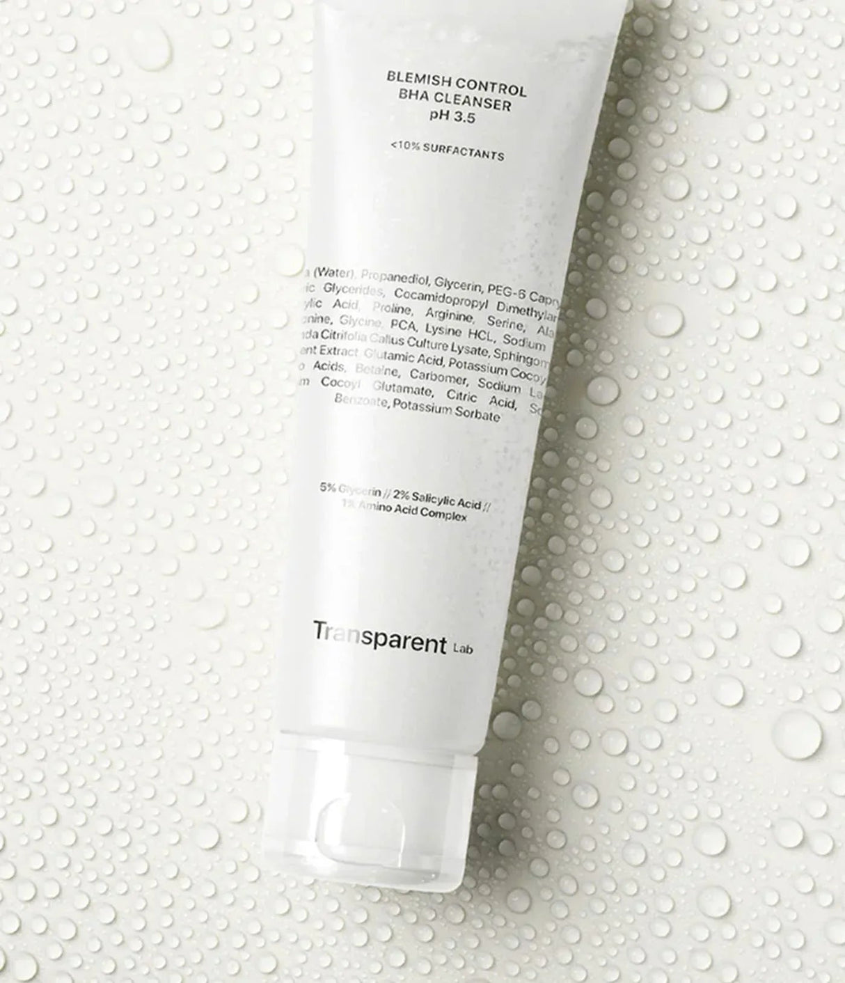 TRANSPARENT LAB | Blemish Control BHA Cleanser PH 3.5 - 150ml - InternationalCosmetic