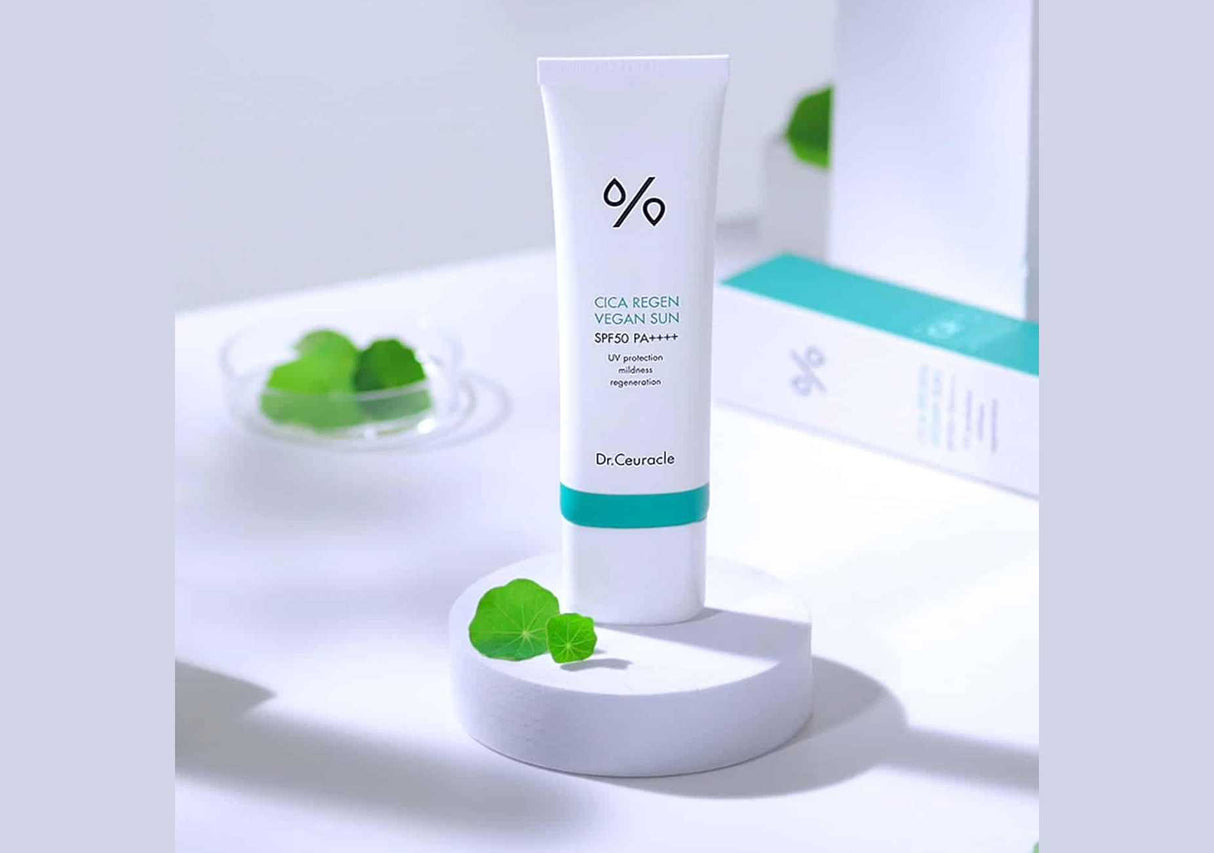 DR. CEURACLE | Cica Regen Vegan Sun SPF50+ OUTLET - 50ml