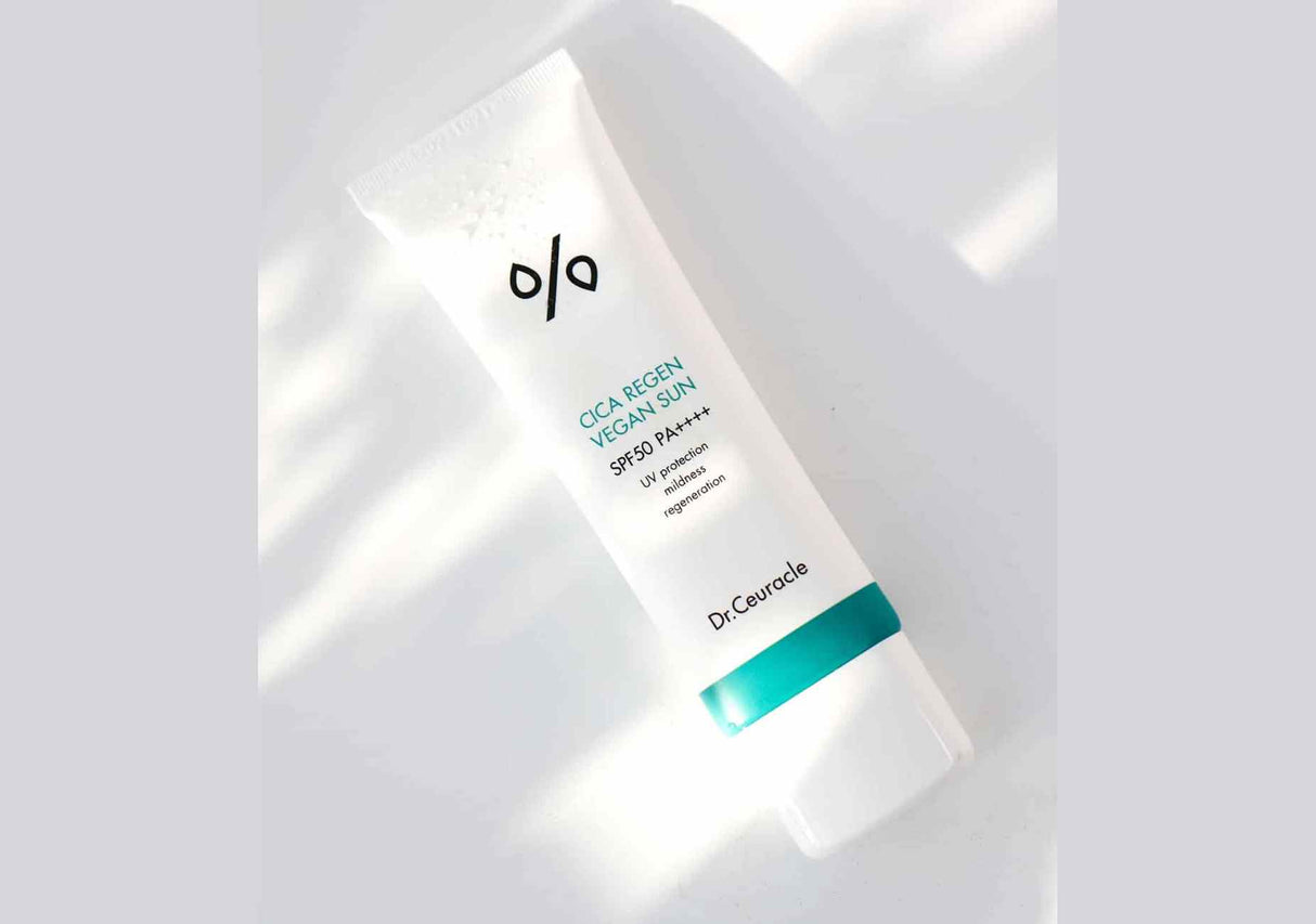 DR. CEURACLE | Cica Regen Vegan Sun SPF50+ OUTLET - 50ml
