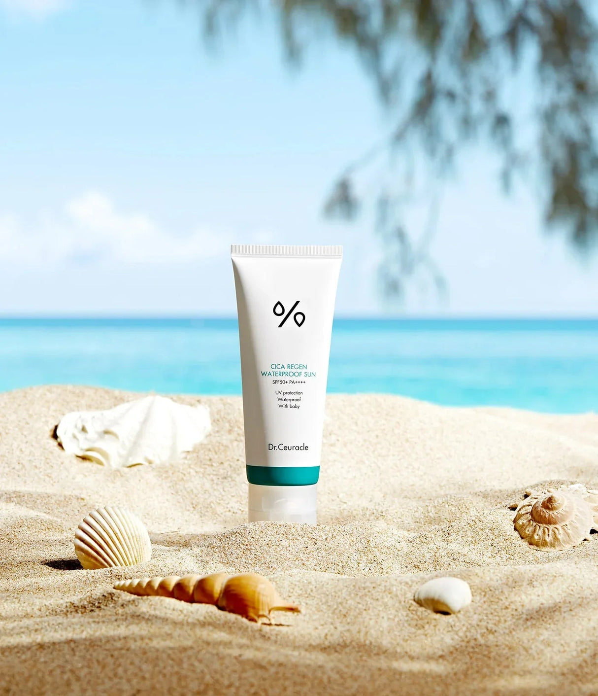 DR. CEURACLE | Cica Regen Waterproof Sun SPF50+ - 100ml - InternationalCosmetic