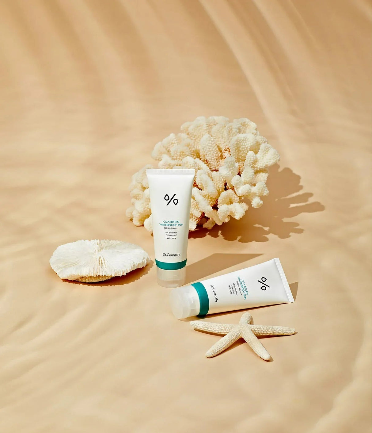 DR. CEURACLE | Cica Regen Waterproof Sun SPF50+ - 100ml - InternationalCosmetic