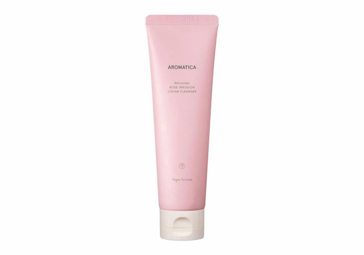 AROMATICA | Reviving Rose Infusion Cream Cleanser - 145ml
